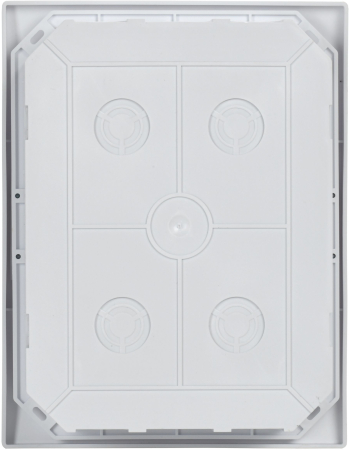 Корпус пластиковый ЩРВ-П-6 черн. прозр. дверь IP41 GENERICA