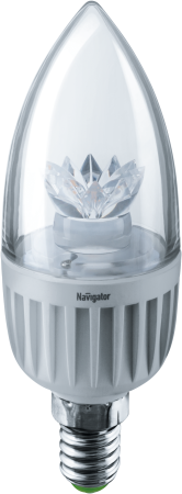 Лампа Navigator 71 854 NLL-C37-7-230-2.7K-E14-CL