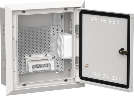 TITAN 5 Корпус мультимедиа ЩРв-12 (1х12) белый IEK