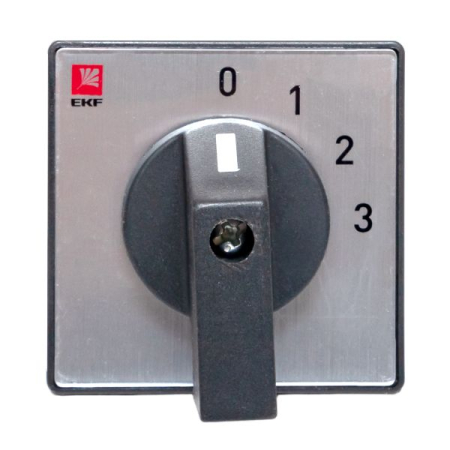 Переключатель кулачковый ПК-1-102 25А 2P «0-1-2-3» EKF PROxima