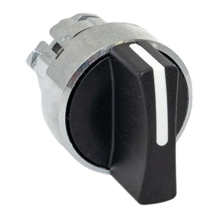 Исполнительный механизм переключателя ХB4 на 2 положения с фиксацией, без подсветки с короткой ручкой IP65 EKF