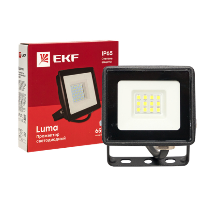 Прожектор светодиодный СДО-3001 10Вт 6500К IP65 EKF Basic