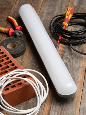 Светильник светодиодный пылевлагозащищенный ДСП-1008 Айсберг-Э 18Вт 6500К IP65 600мм EKF PROxima