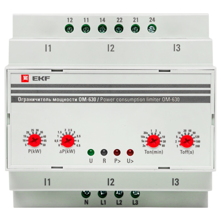 Ограничитель мощности 3-фазный ОМ-630 EKF PROxima