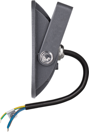 Светодиодный прожектор WFL-10W/06, 5500K, 10 W SMD, IP 65,цвет серый, слим