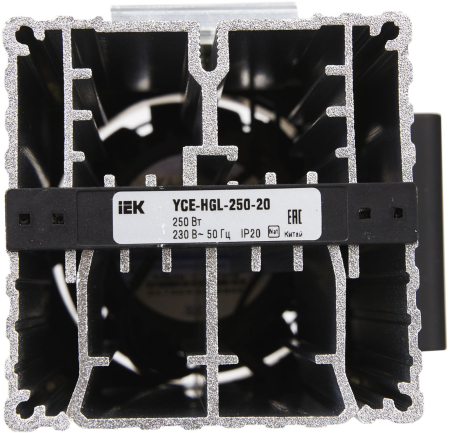 Обогреватель на DIN-рейку (встр. вентилятор) 250Вт IP20 IEK