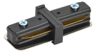 Соединитель прямой внутренний для 1Ф ШП черный IEK
