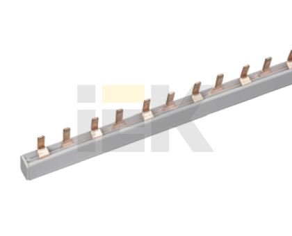 Шина соединительная типа PIN (штырь) 2Р 63А (1м) IEK