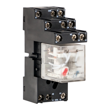 Разъем для реле РM5 22/3 EKF AVERES