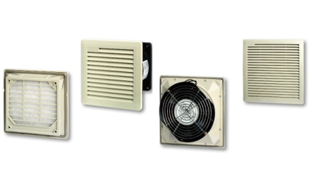 Вентиляционная решетка с фильтром для вентилятора SQ0832-0013 (325 мм) TDM