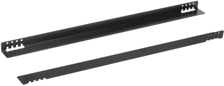 ITK Уголок направляющий L=560мм черный (2шт/компл)