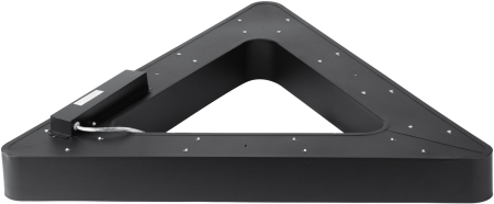 SPO-154-B-40K-042  Светильник светодиодный Geometria ЭРА Delta SPO-154-B-40K-042 42Вт 4000К 2300Лм IP40 800*800*80 черный подвесной