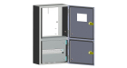 ЩУРн-3/12 два отсека (БУР) (540х300х160) IP54 EKF PROxima