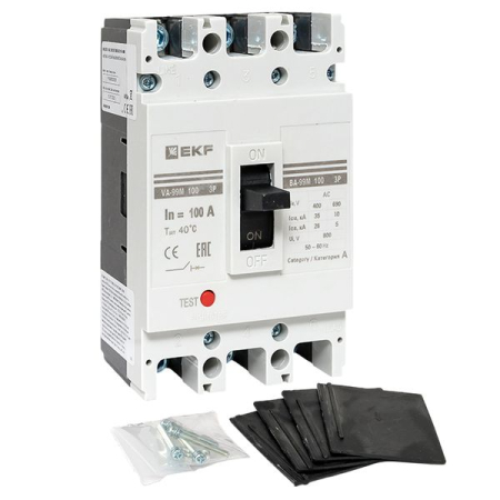 Выключатель автоматический ВА-99М 100/100А 3P 35кА EKF PROxima