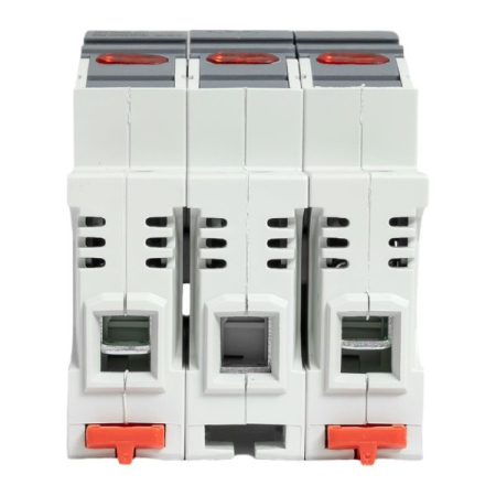 Предохранитель-разъединитель DF 10х38 3Р (тип ПВЦ)  EKF