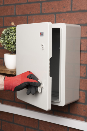 Бокс пластиковый с монтажной платой 400х300х170 мм IP65 EKF PROxima