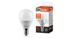 Лампа LED WOLTA G45 7.5Вт 625лм Е14 6500К   1/50