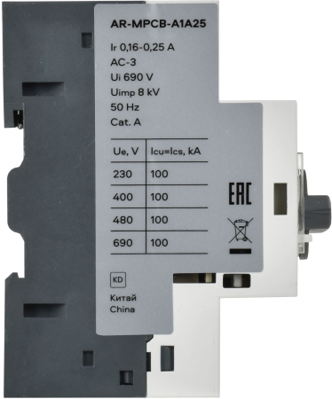 ARMAT Авт. выкл. защиты двигателя A1 GV2P 0,16-0,25А IEK