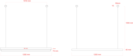 SPO-116-W-40K-024 ЭРА Светодиодный светильник 1200*70*50 см 24Вт 4000К Белый корпус ЛТ