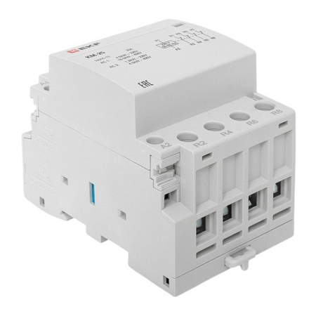 Контактор модульный КМ 25А 4NC (3 мод.) EKF PROxima