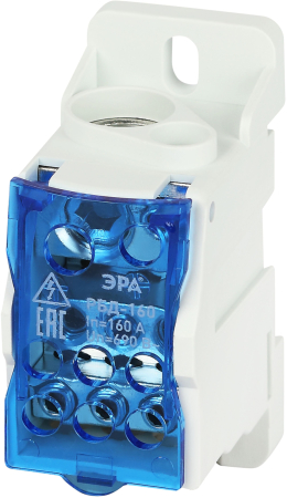 NO-122-41  Распределительный блок на DIN-рейку ЭРА  NO-122-41 РБД-160А