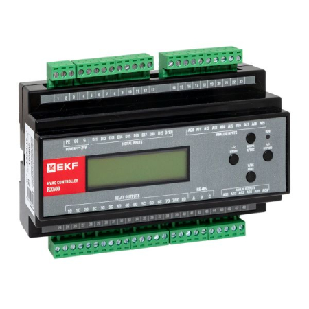 Конфигурируемый контроллер для систем отопления и ГВС EKF RX500-H