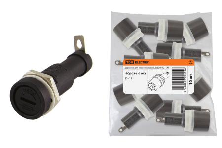 Держатель для плавких вставок ДПВ 5х20 D=13 TDM