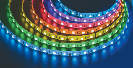 СД Лента Navigator 71 247 NLS-3528RGB60-4.8-IP20-12V-R20