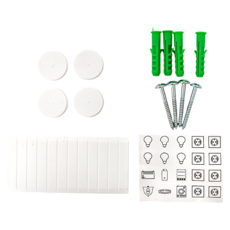 Щит распределительный навесной "Unix" прозрачная дверь 4х12 модулей IP40 EKF PROxima