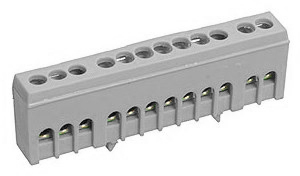 Шина L "фаза" в корп изол на DIN-рейку ШНИ-6х9-14-К-Ср IEK