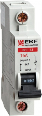 Выключатель нагрузки ВН-100, 1P 100А EKF