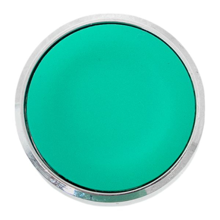 Исполнительный механизм кнопки XB4 зеленый плоский возвратный без фиксации, без подсветки IP65 EKF