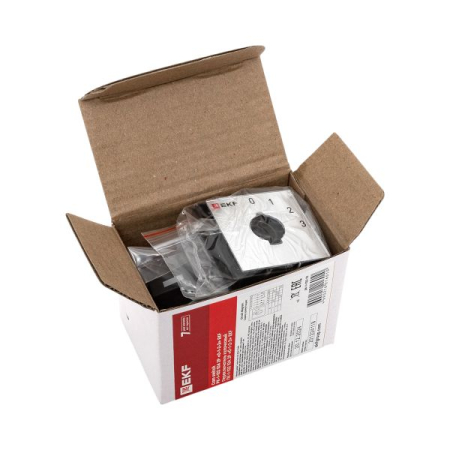 Переключатель кулачковый ПК-1-102 10А 2P «0-1-2-3» EKF PROxima