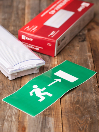 Пиктограмма "Направление направо" 240х95мм (для SAFEWAY-10) EKF