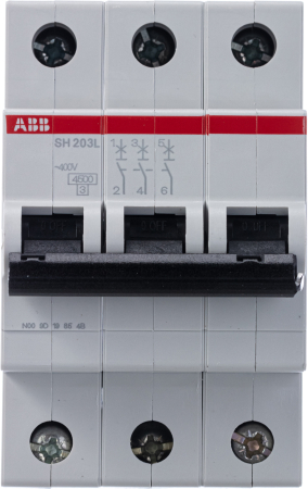 Автоматич.выкл-ль 3-пол. SH203L C6
