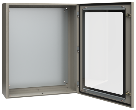 Корпус металлический ЩМП-4-0 (800х650х250мм) У2 IP54 прозрачная дверь IEK