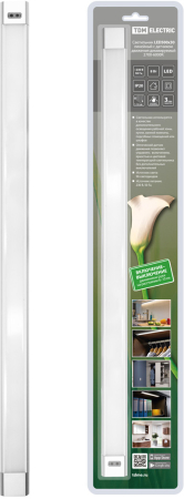 Светильник LED500х30 линейный, 8 Вт, 230 В, датчик движения, диммер, 2700-6000К, TDM