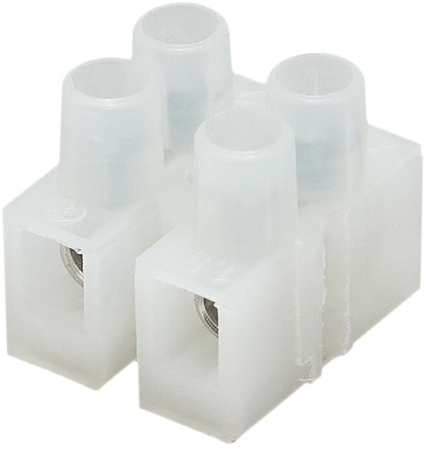 Клемник Полиамид 6.6, 2р,110°С,450V, 24A, 2,5мм.кв.