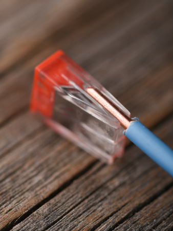 Строительно-монтажная клемма СМК 2273-242 (с пастой) 2 отверстия 0,5-2.5мм2 (100шт.) EKF PROxima