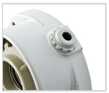 Светильник НПБ400-1 для сауны настенный, наклонный, IP54, 60 Вт, белый, TDM