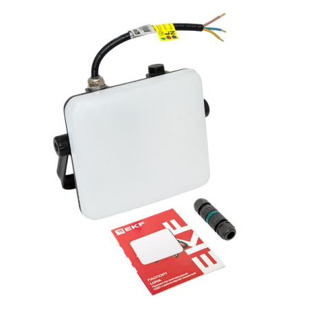 Прожектор светодиодный СДО-4003 30Вт 4000К IP65 с равномерной засветкой LUMA EKF