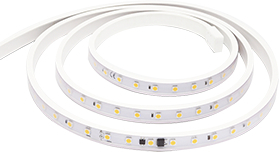 LED лента "ВАРТОН" 8W/m 230V AC 4000K 50m x16mm IP65 SMD5050 54 LED/м (упаковка 50 м) скобы для монтажа в комплекте