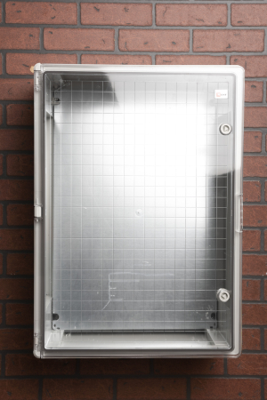 Щит пластиковый с монтажной платой прозр. дверь 700х500х250 мм IP65 EKF PROxima