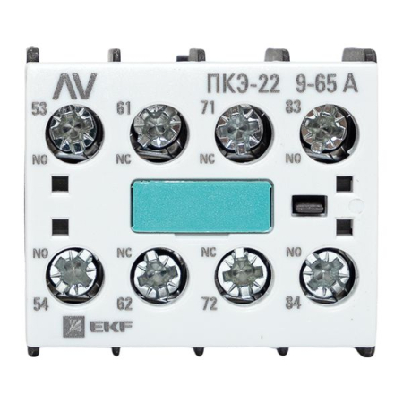 Приставка контактная ПКЭ-22 9-65А EKF AVERES