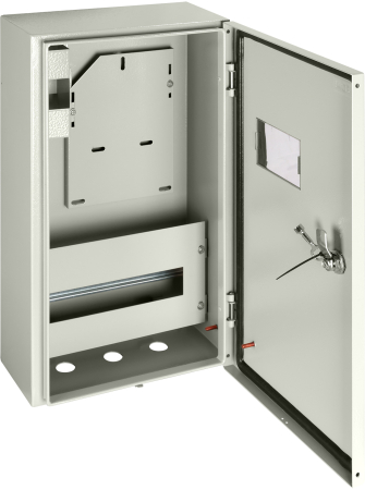 Корпус металлический ЩУ-3ф/1-0-12 IP66 (ЩУРН-3/12 IP66) (540х310х165) TDM