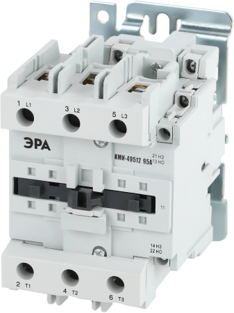 KKM41-095-230-11-E  Контактор ЭРА PRO KKM41-095-230-11-E КМИ-49512 95А 230В/АС3 1НО;1НЗ