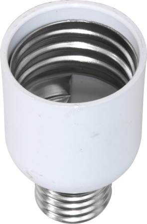 Переходник E27-E40, белый, TDM