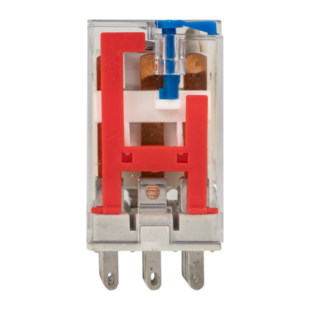 Реле промежуточное с кнопкой и мех. Индикацией RPAt 22/3 10A 24В DC EKF AVERES