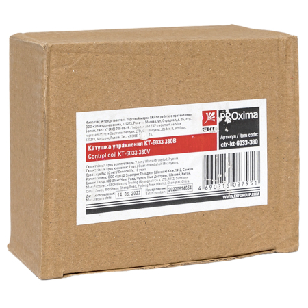 Катушка управления КТ-6033 380В EKF PROxima
