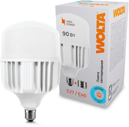 Лампа LED WOLTA HP 90Вт 7000Лм E27/40  6500K 1/12